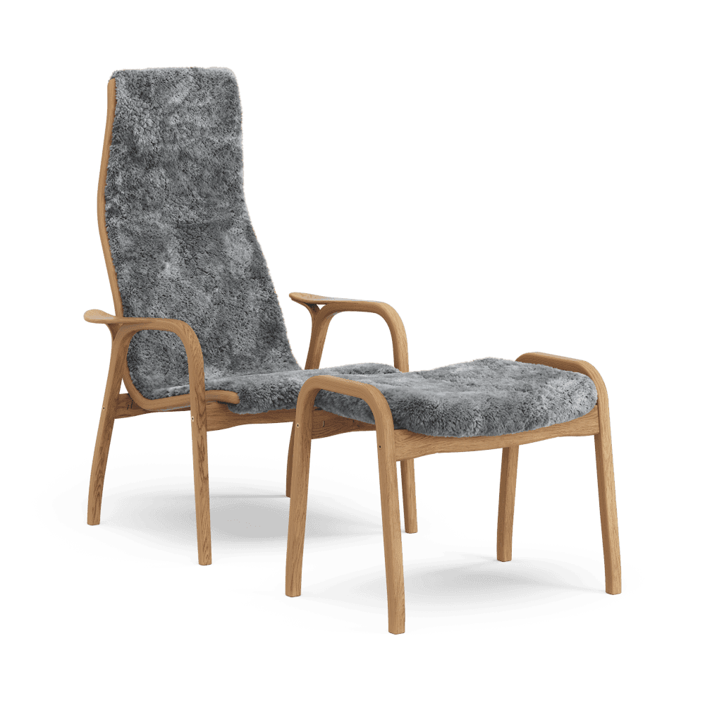 Lamino easy chair and foot stool | Swedese Lamino easy chair and foot stool | Swedese